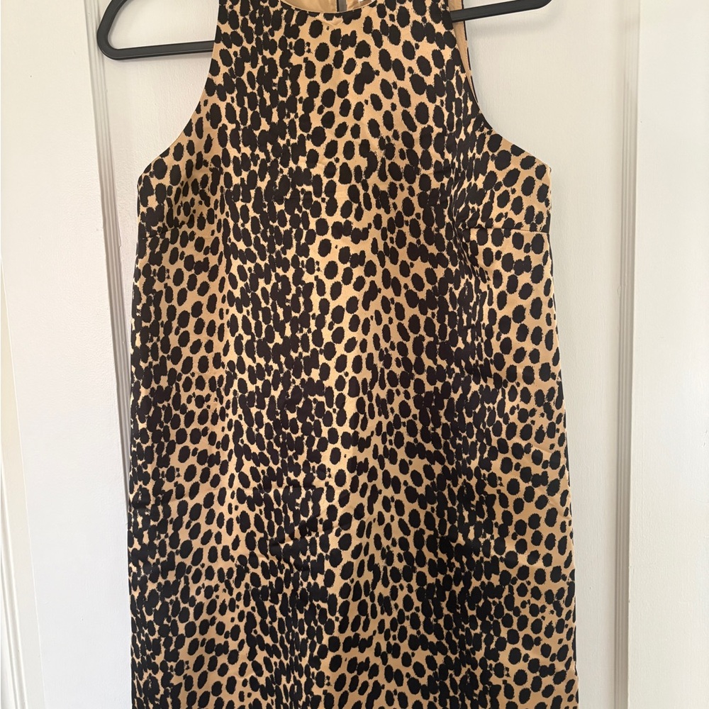 NWT Future Collective Leopard Print Sleeveless Dress